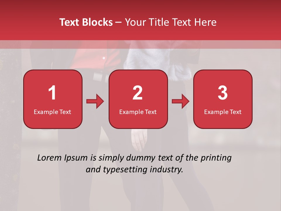 Male Loving Casual PowerPoint Template