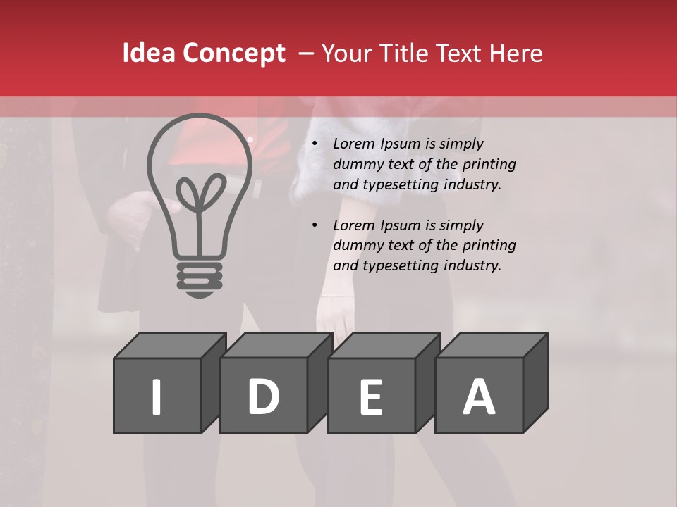 Male Loving Casual PowerPoint Template