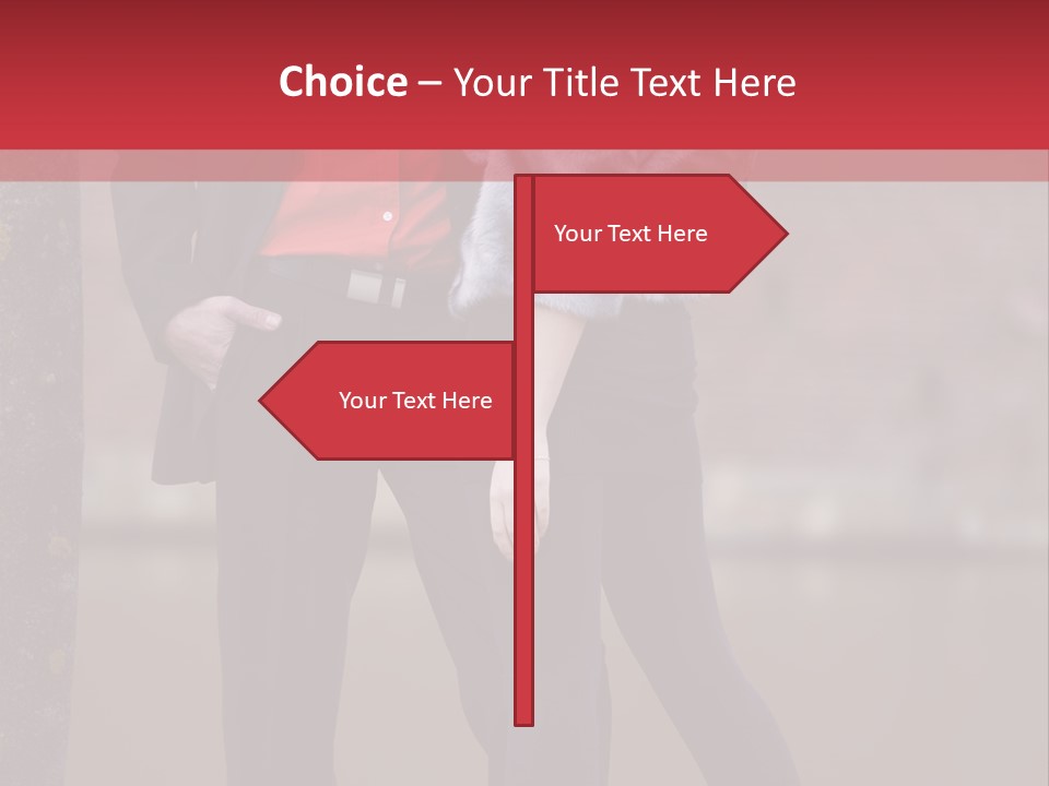 Male Loving Casual PowerPoint Template