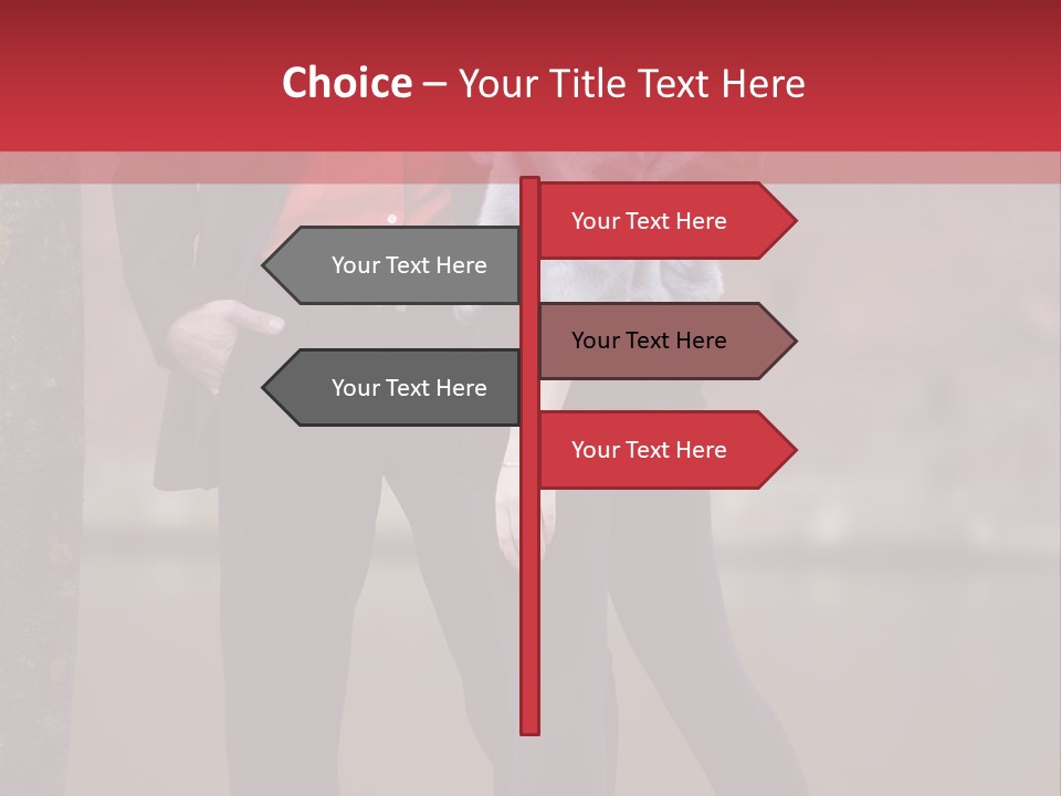Male Loving Casual PowerPoint Template