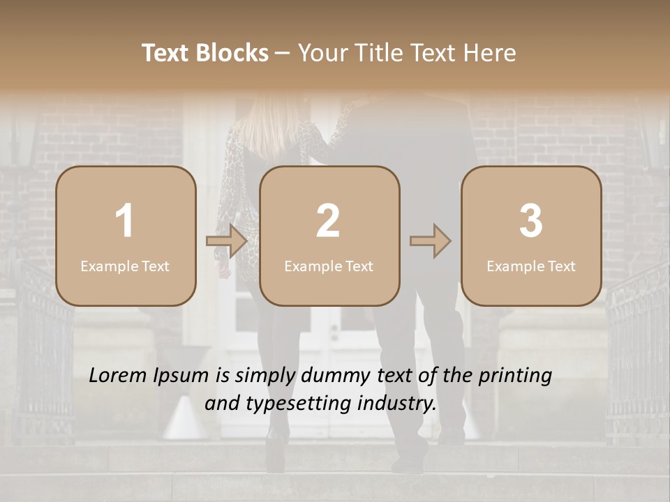 Back Romance Male PowerPoint Template