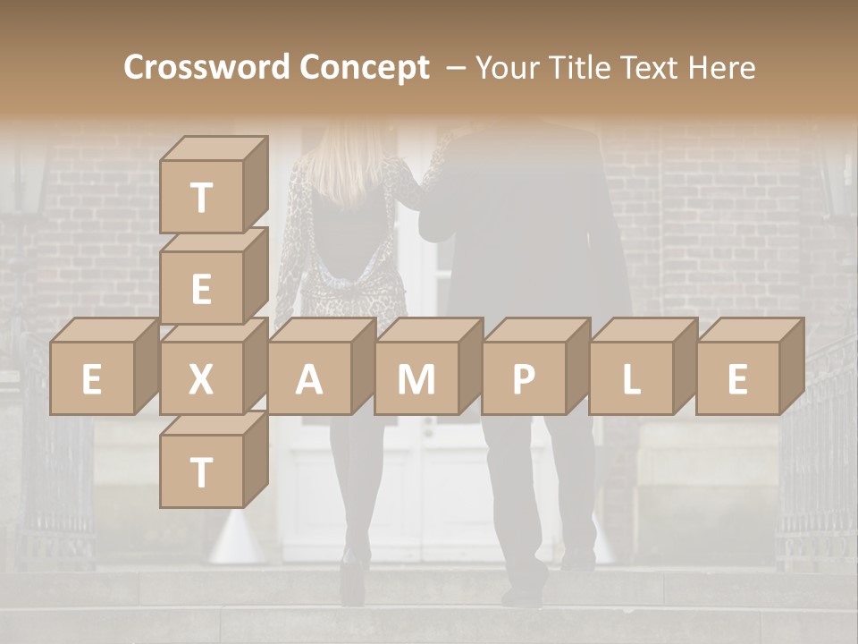 Back Romance Male PowerPoint Template