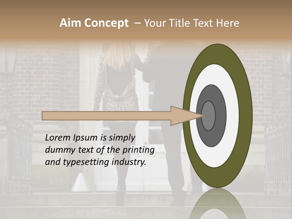 Back Romance Male PowerPoint Template