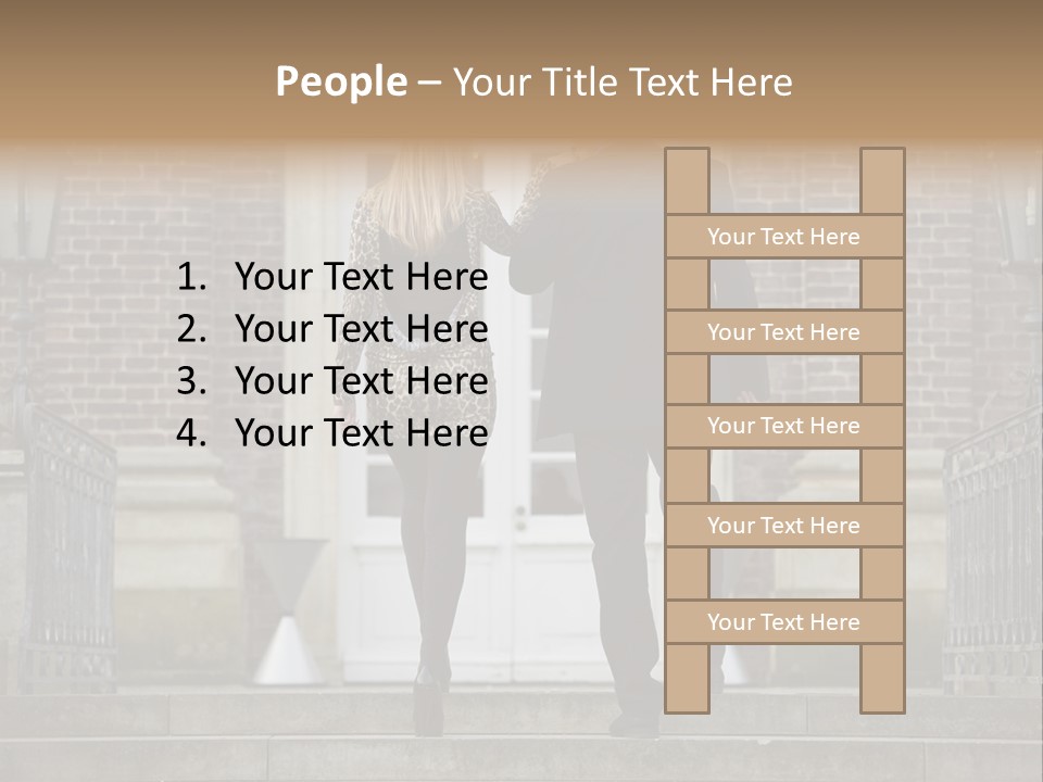 Back Romance Male PowerPoint Template