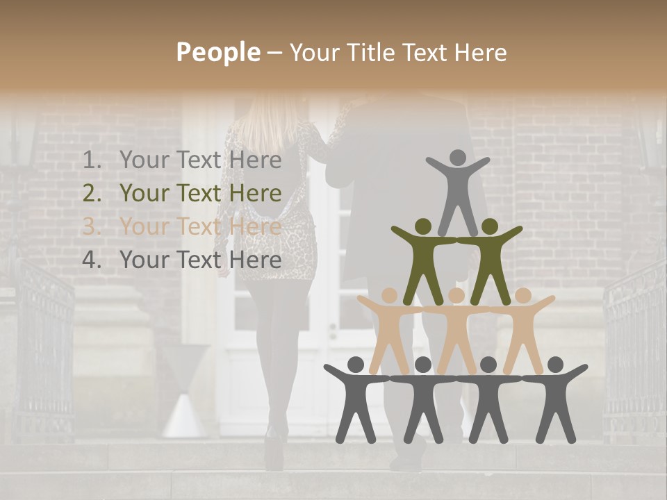 Back Romance Male PowerPoint Template