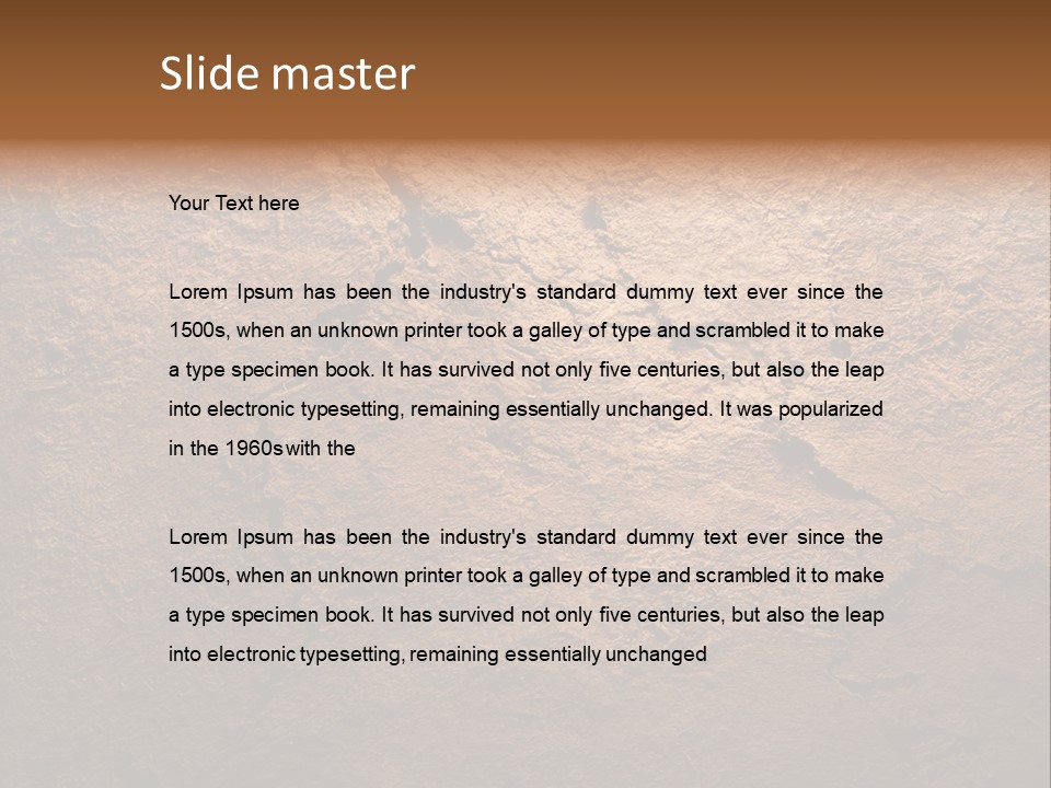 Pattern Textured Climate PowerPoint Template