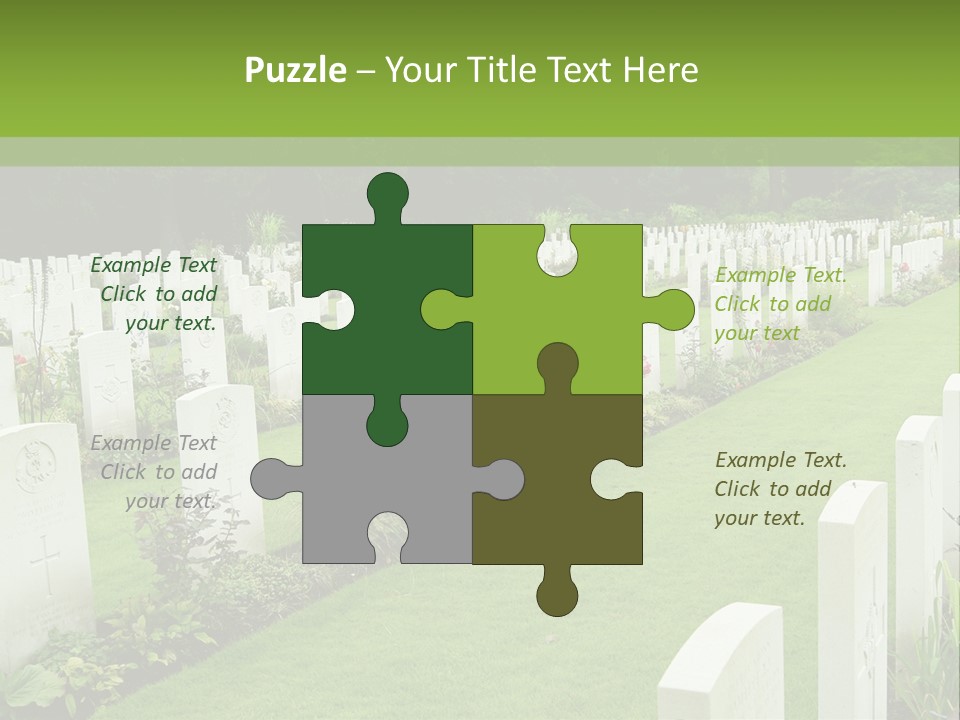 Soldier Remembrance World War PowerPoint Template