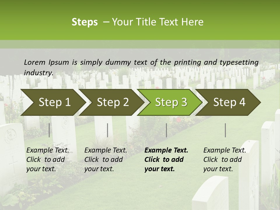 Soldier Remembrance World War PowerPoint Template