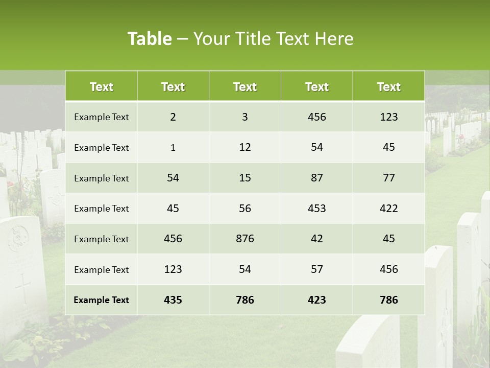 Soldier Remembrance World War PowerPoint Template