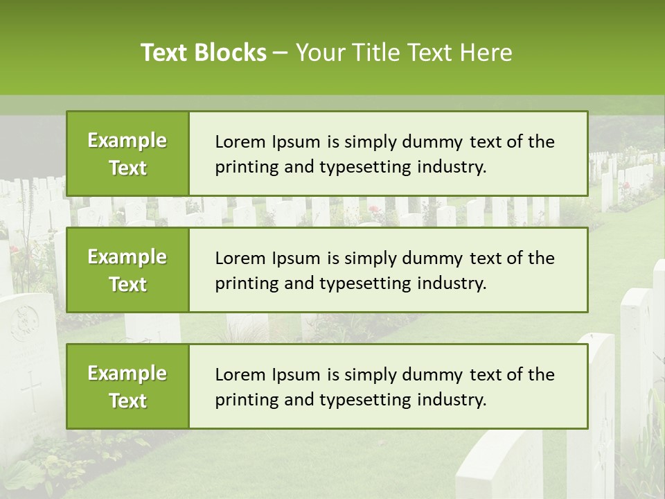 Soldier Remembrance World War PowerPoint Template