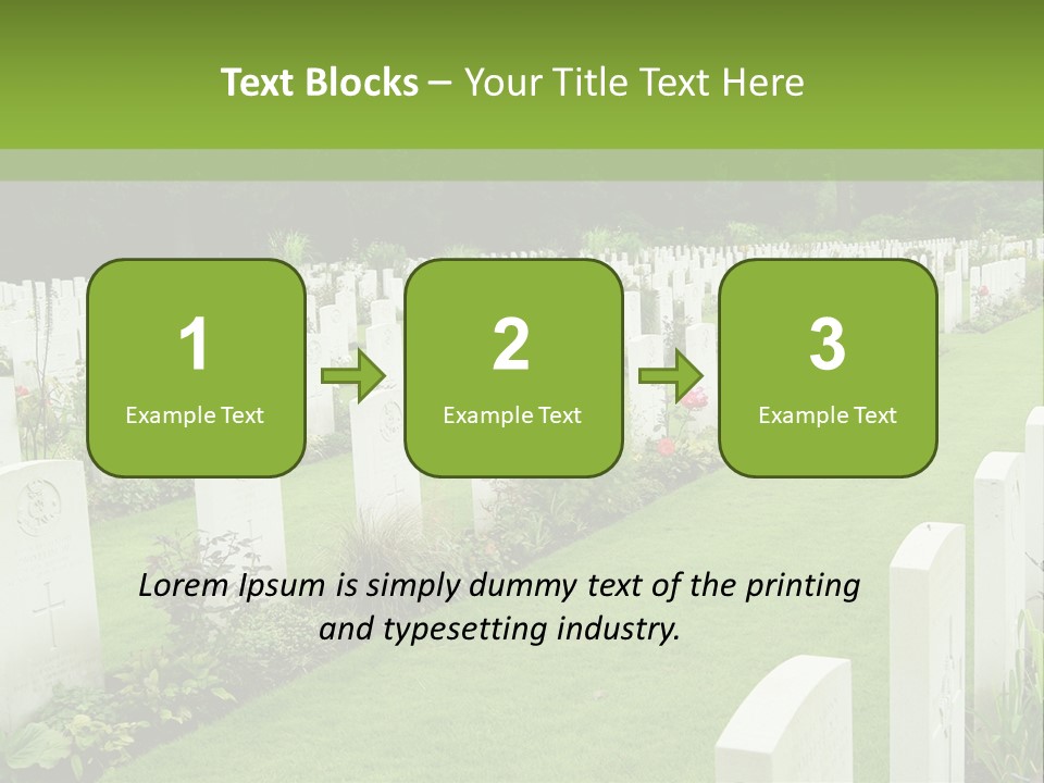 Soldier Remembrance World War PowerPoint Template