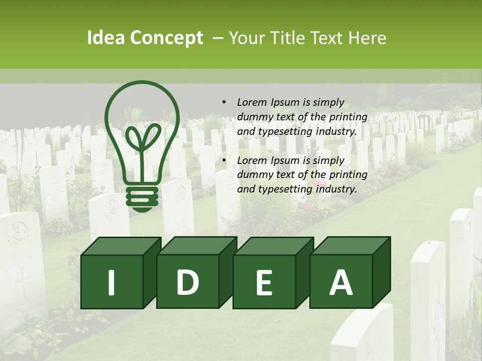 Soldier Remembrance World War PowerPoint Template