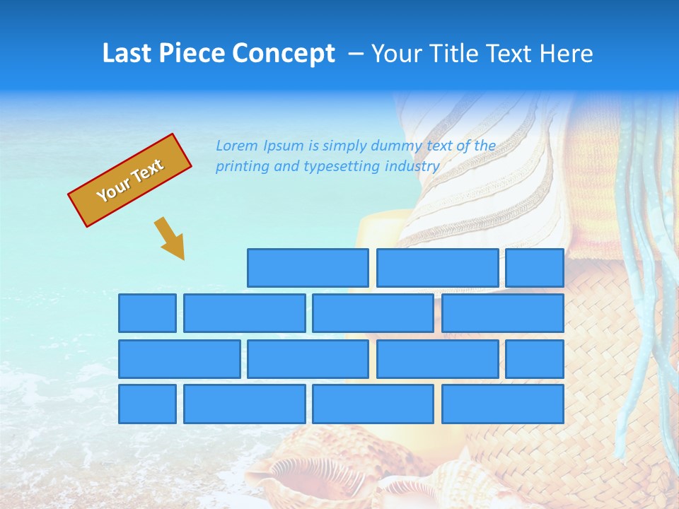 Landscape Lebanon Spa PowerPoint Template