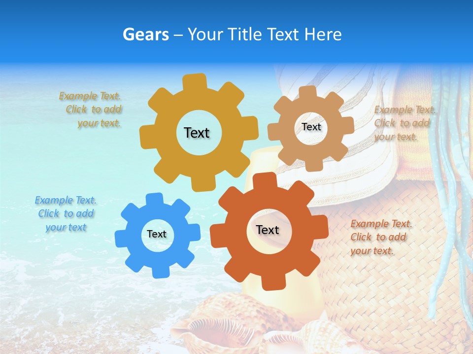 Landscape Lebanon Spa PowerPoint Template