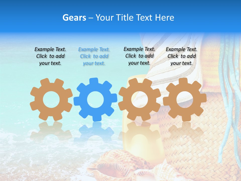 Landscape Lebanon Spa PowerPoint Template