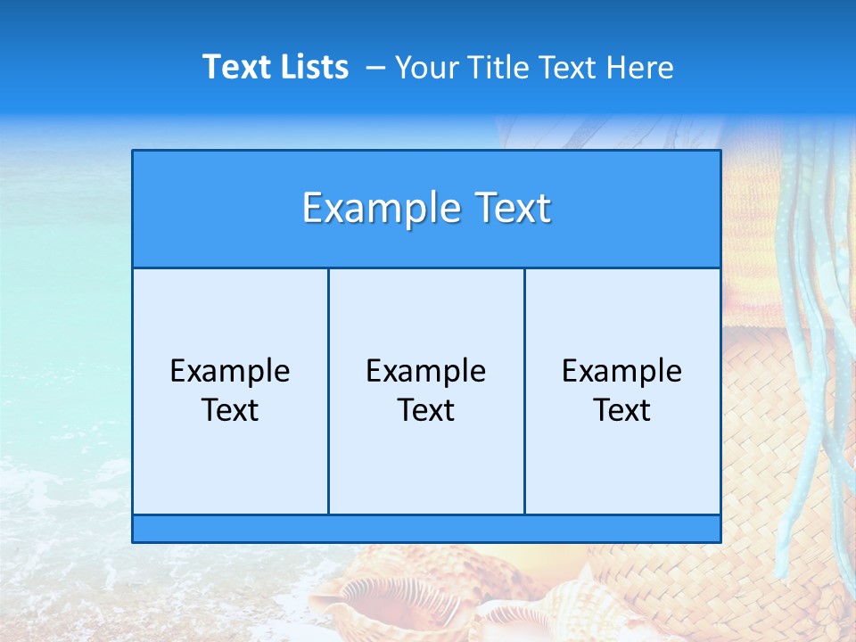 Landscape Lebanon Spa PowerPoint Template