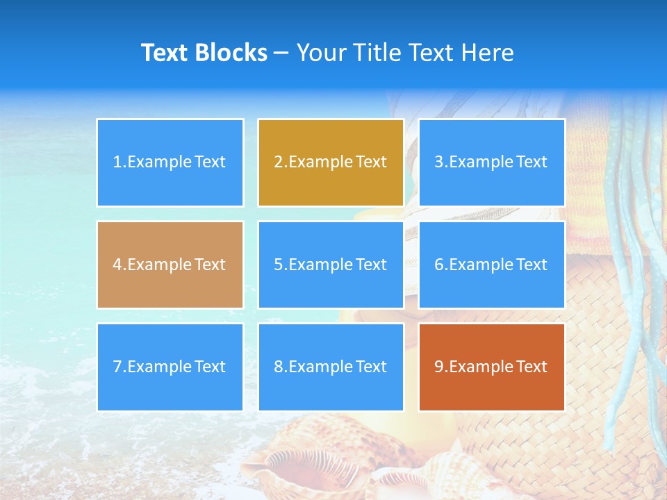 Landscape Lebanon Spa PowerPoint Template