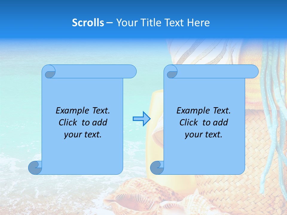 Landscape Lebanon Spa PowerPoint Template