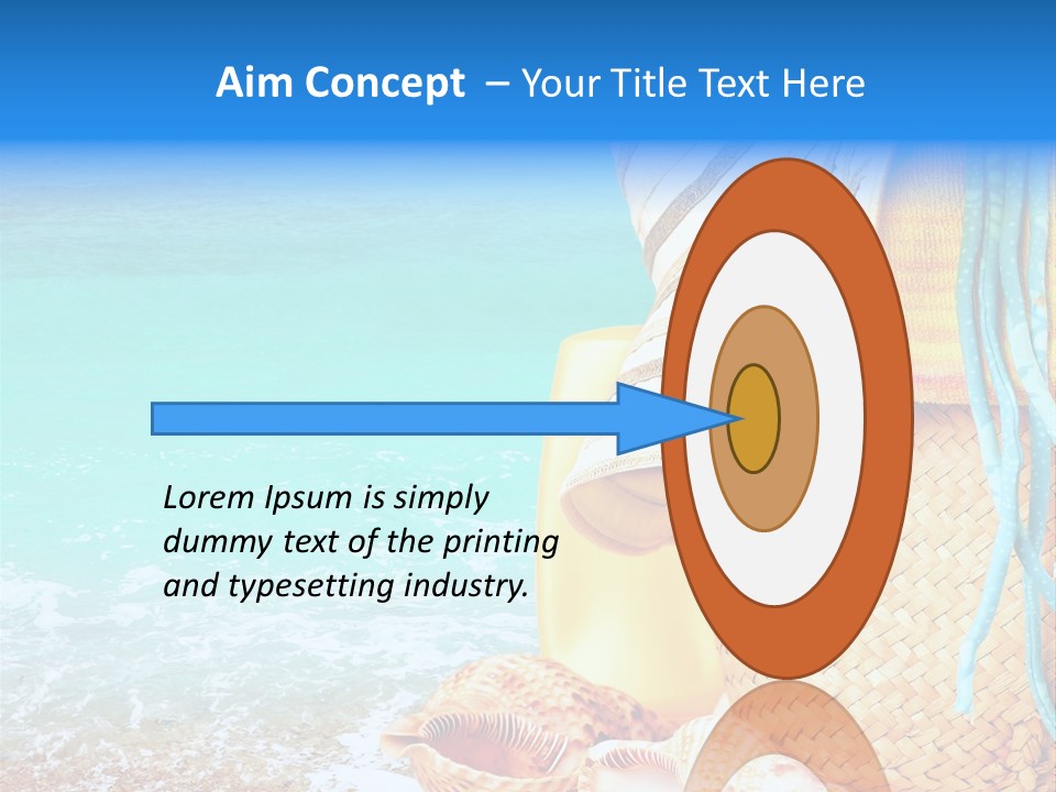 Landscape Lebanon Spa PowerPoint Template