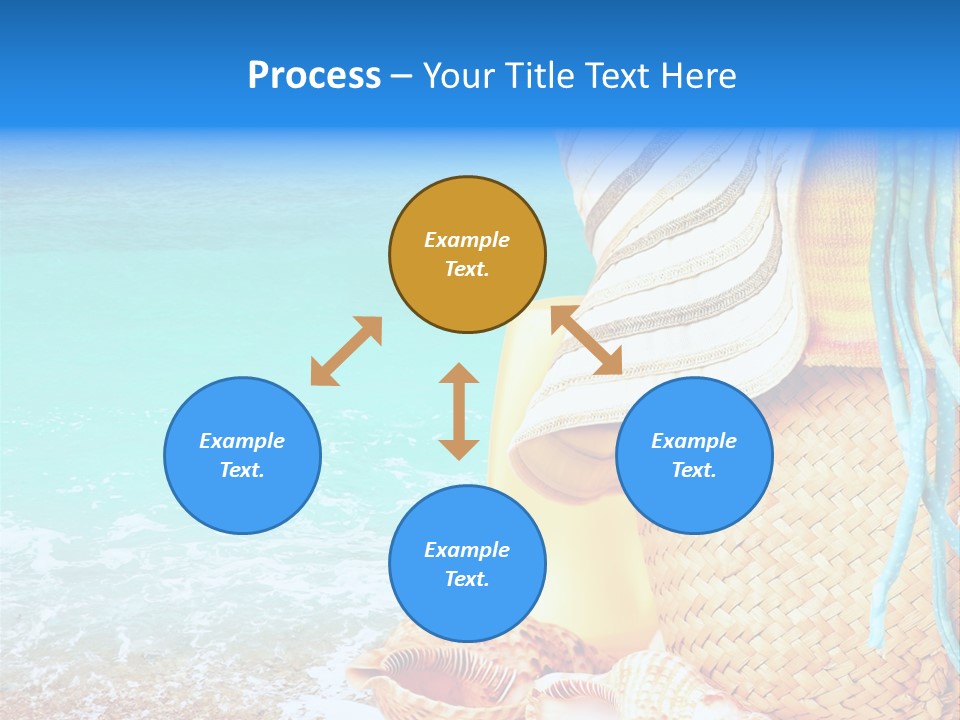 Landscape Lebanon Spa PowerPoint Template