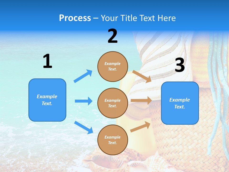 Landscape Lebanon Spa PowerPoint Template