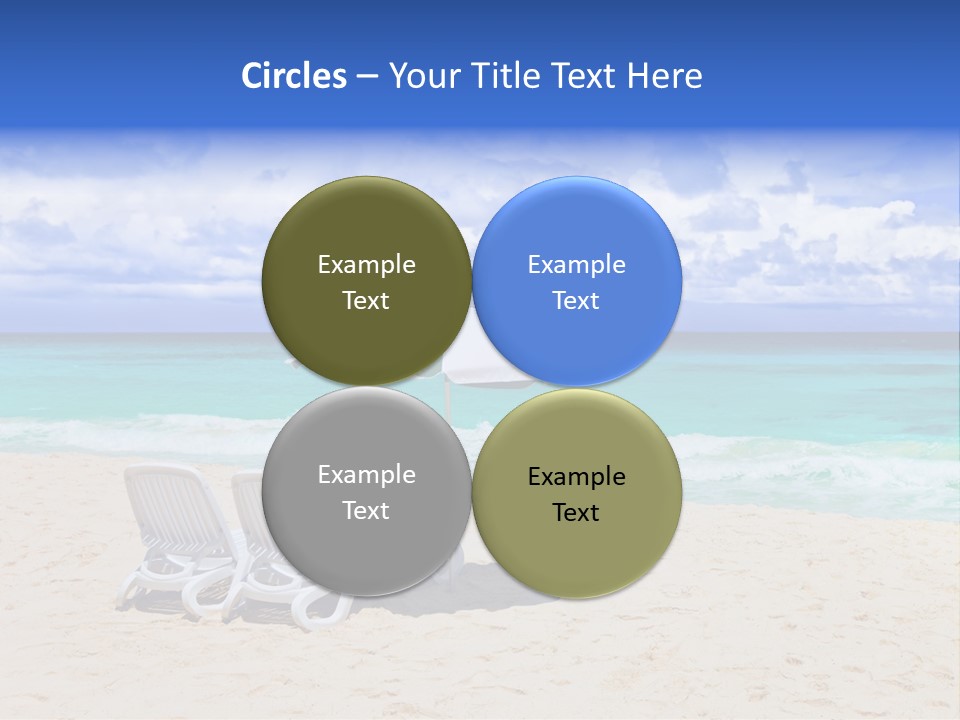 Sun Paradise Rest PowerPoint Template