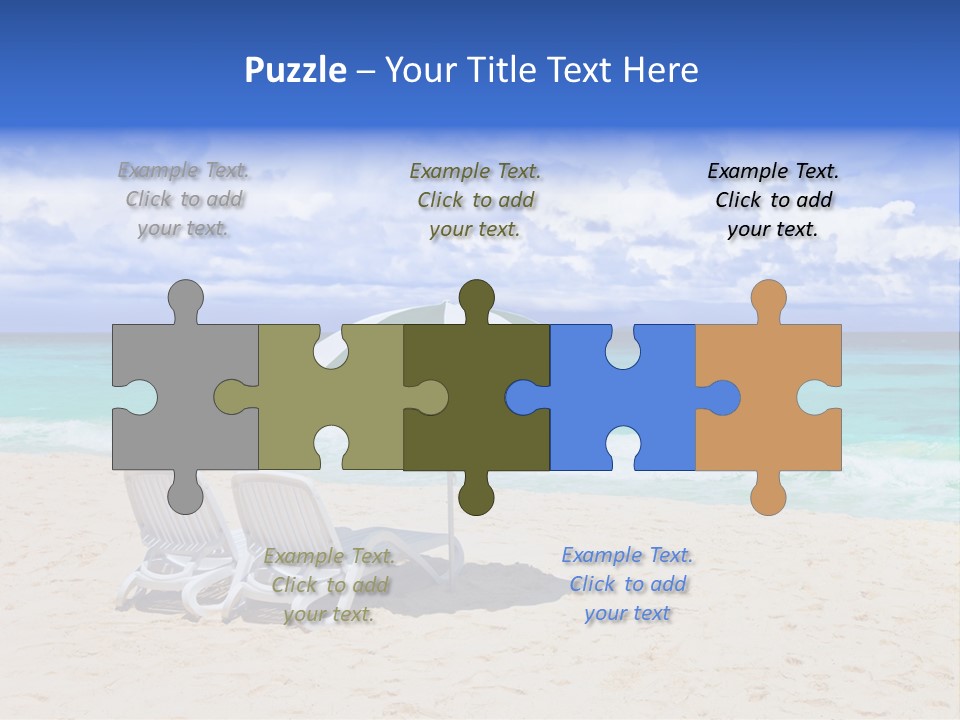 Sun Paradise Rest PowerPoint Template