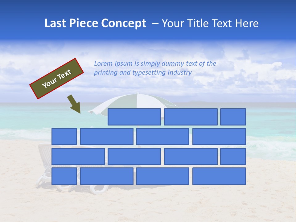 Sun Paradise Rest PowerPoint Template