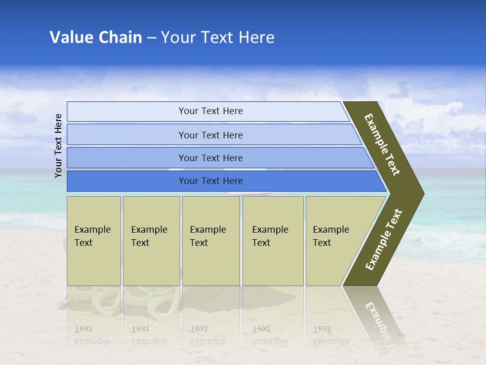 Sun Paradise Rest PowerPoint Template