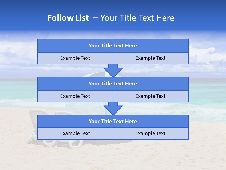 Sun Paradise Rest PowerPoint Template