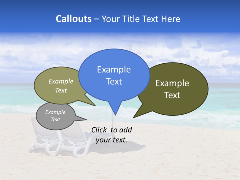 Sun Paradise Rest PowerPoint Template