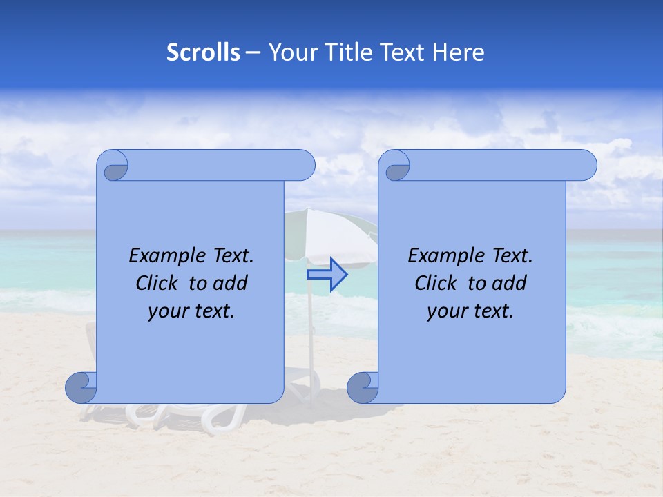 Sun Paradise Rest PowerPoint Template
