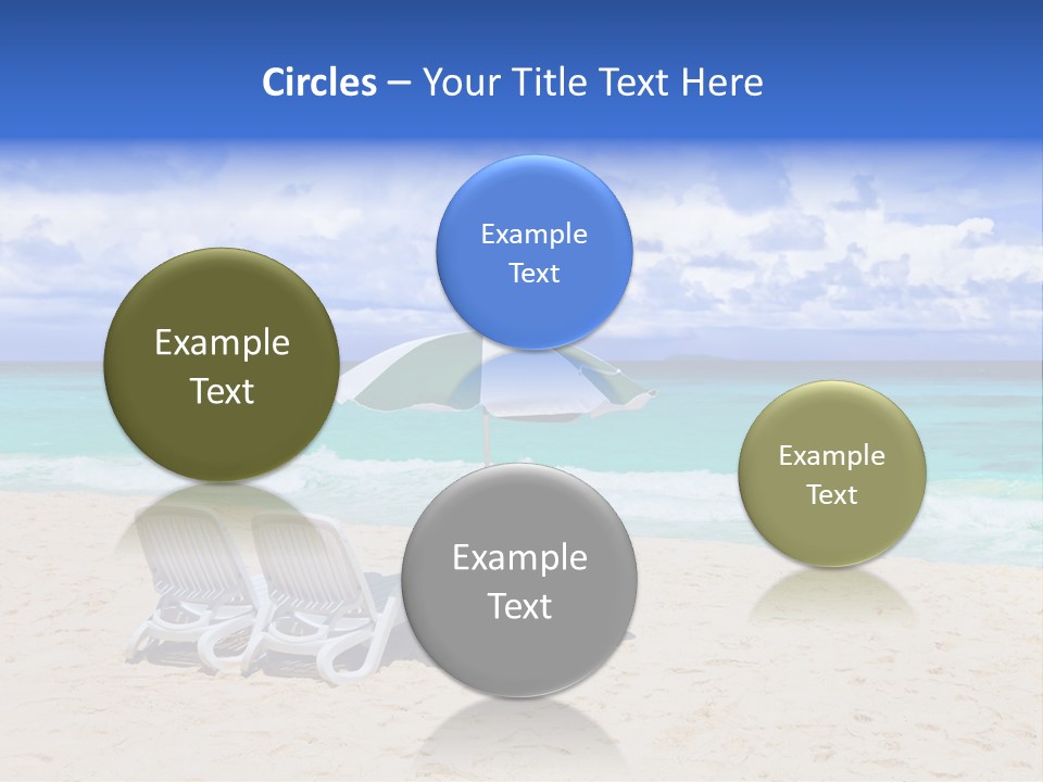 Sun Paradise Rest PowerPoint Template