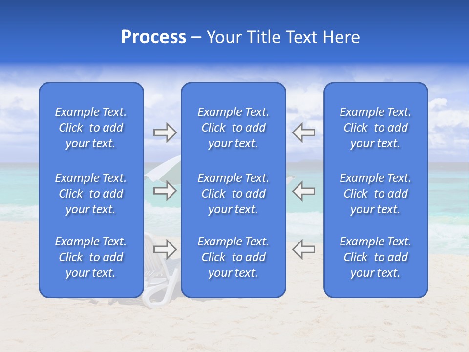 Sun Paradise Rest PowerPoint Template