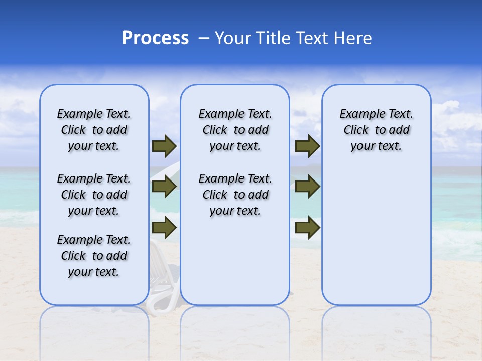Sun Paradise Rest PowerPoint Template