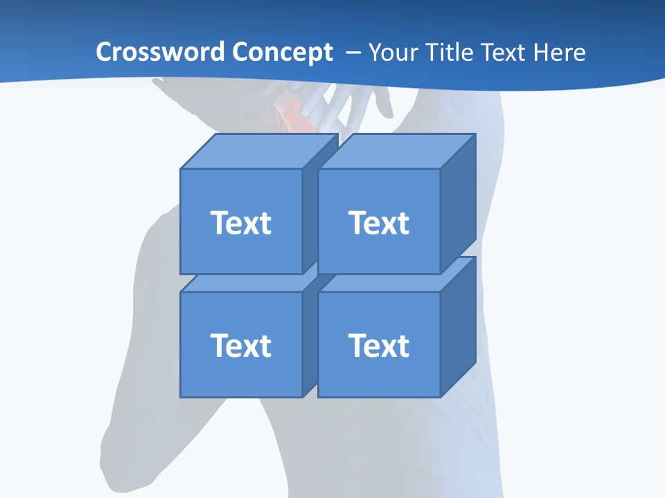 Painful Anatomy Sore PowerPoint Template