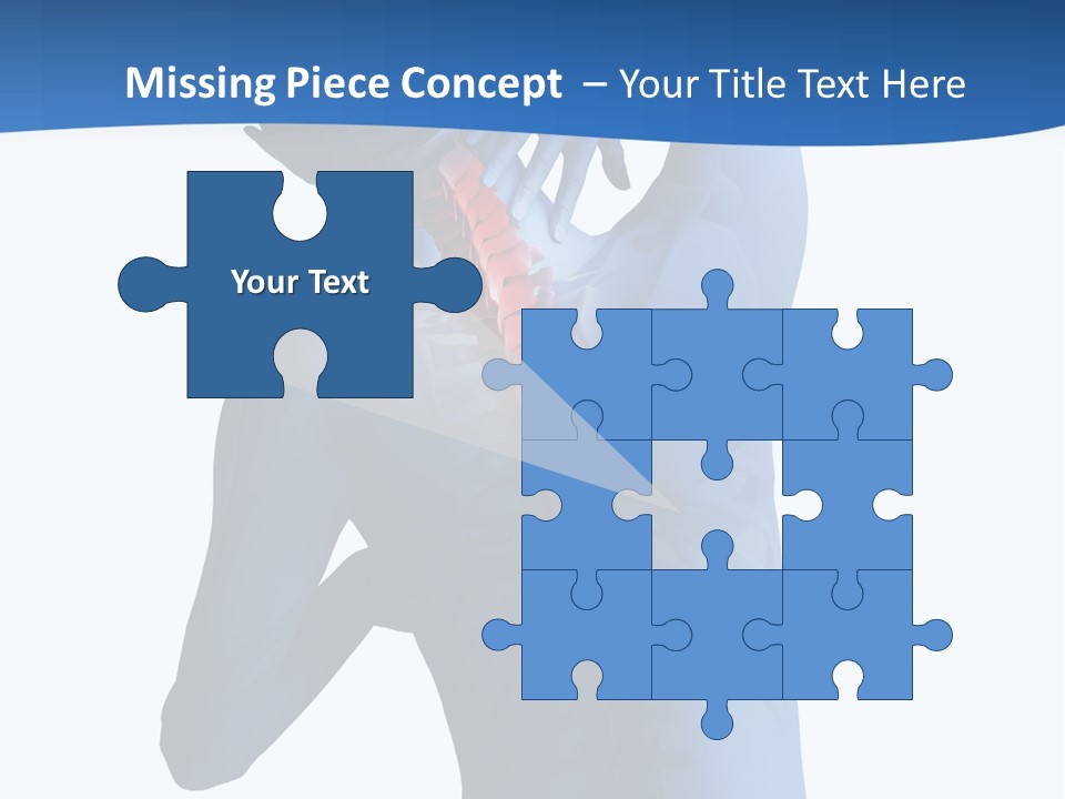 Painful Anatomy Sore PowerPoint Template