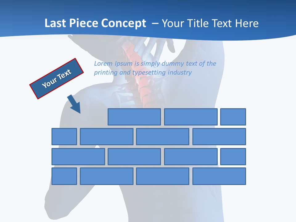 Painful Anatomy Sore PowerPoint Template