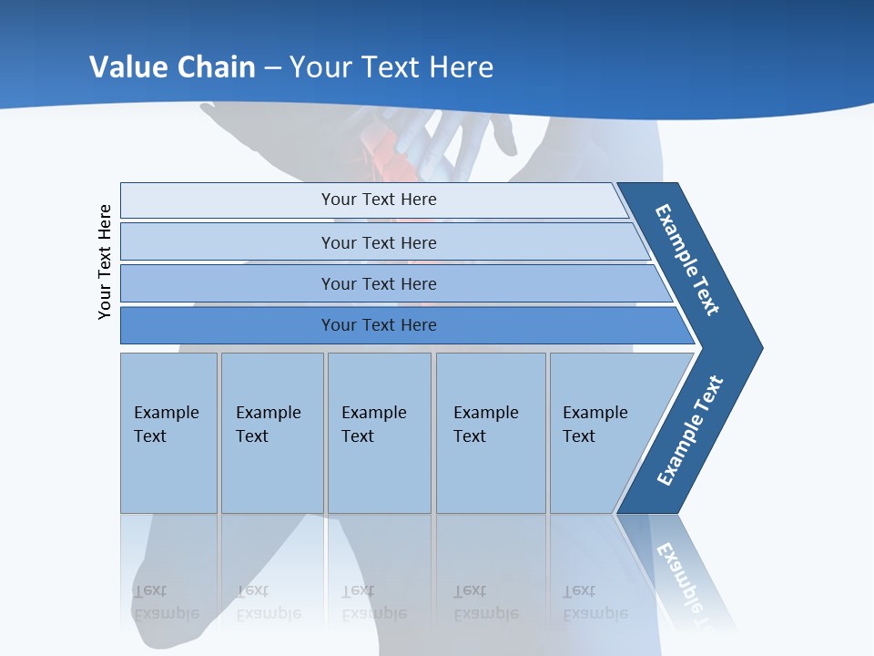Painful Anatomy Sore PowerPoint Template