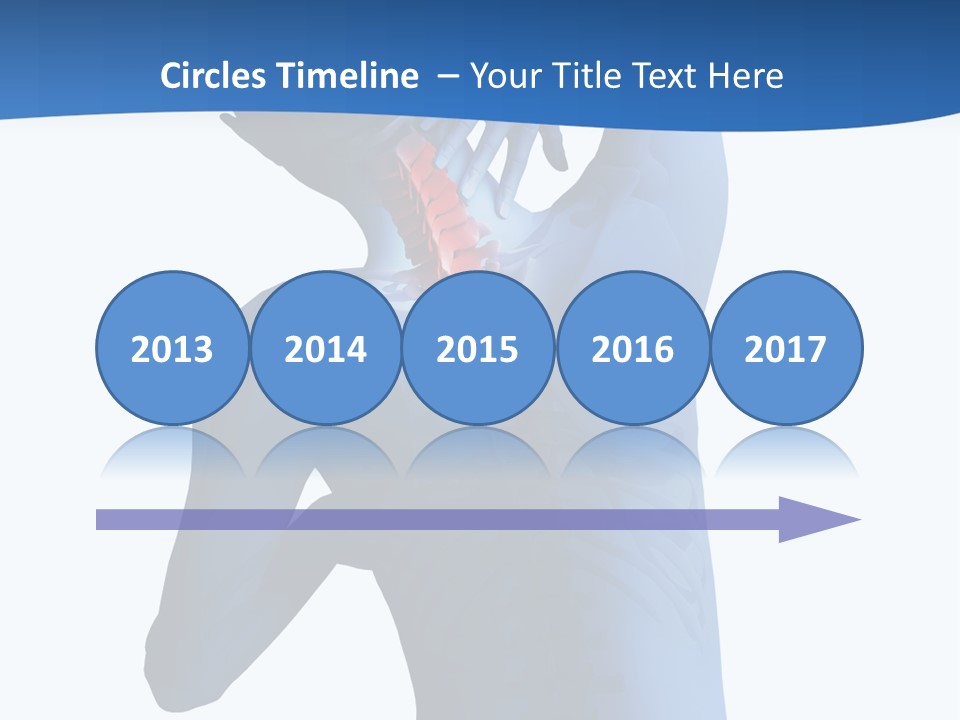 Painful Anatomy Sore PowerPoint Template