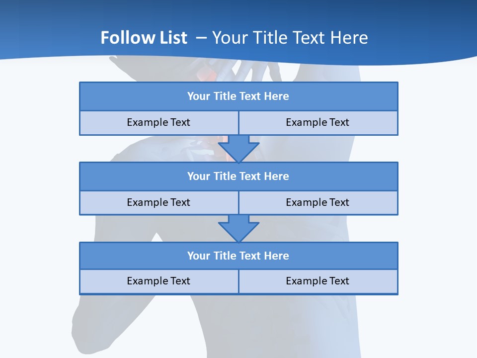 Painful Anatomy Sore PowerPoint Template