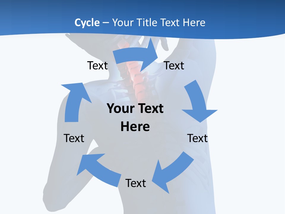 Painful Anatomy Sore PowerPoint Template