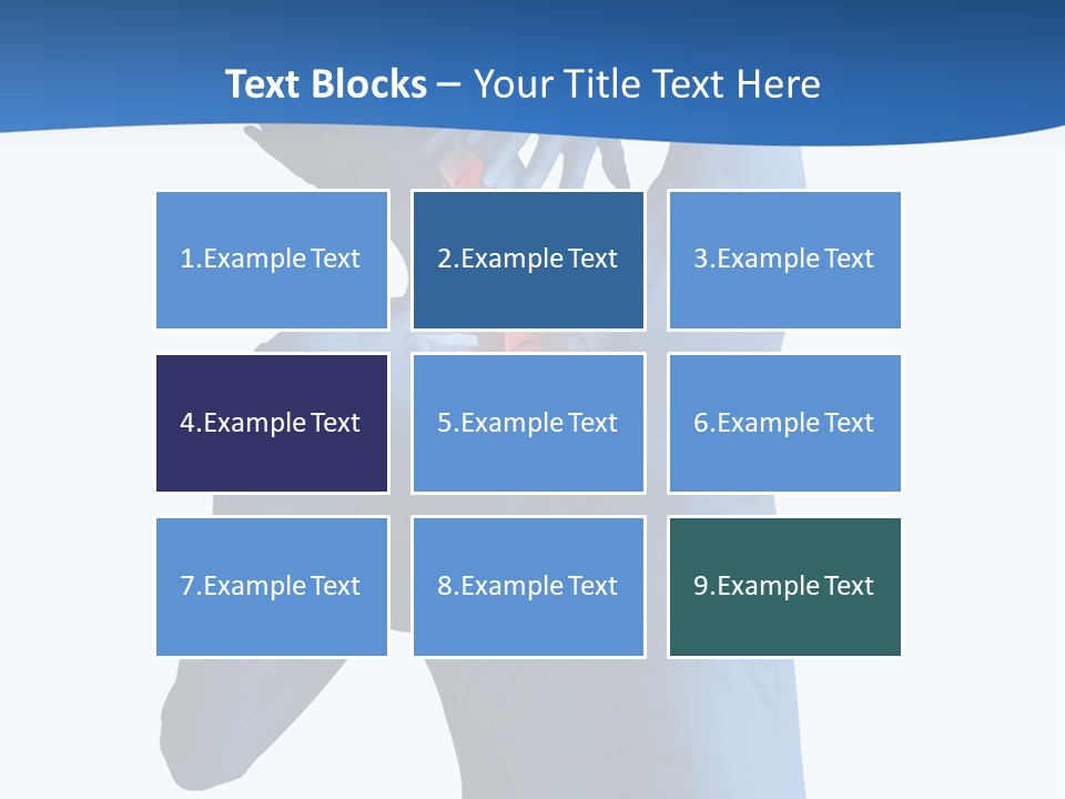 Painful Anatomy Sore PowerPoint Template