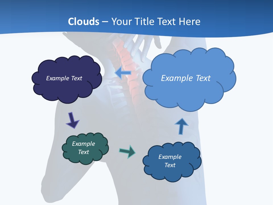 Painful Anatomy Sore PowerPoint Template