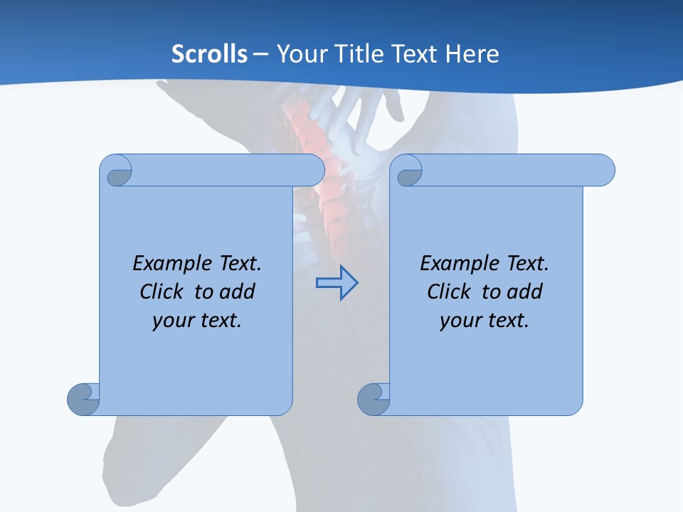 Painful Anatomy Sore PowerPoint Template