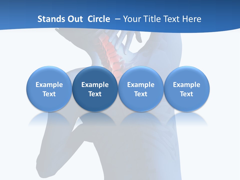 Painful Anatomy Sore PowerPoint Template