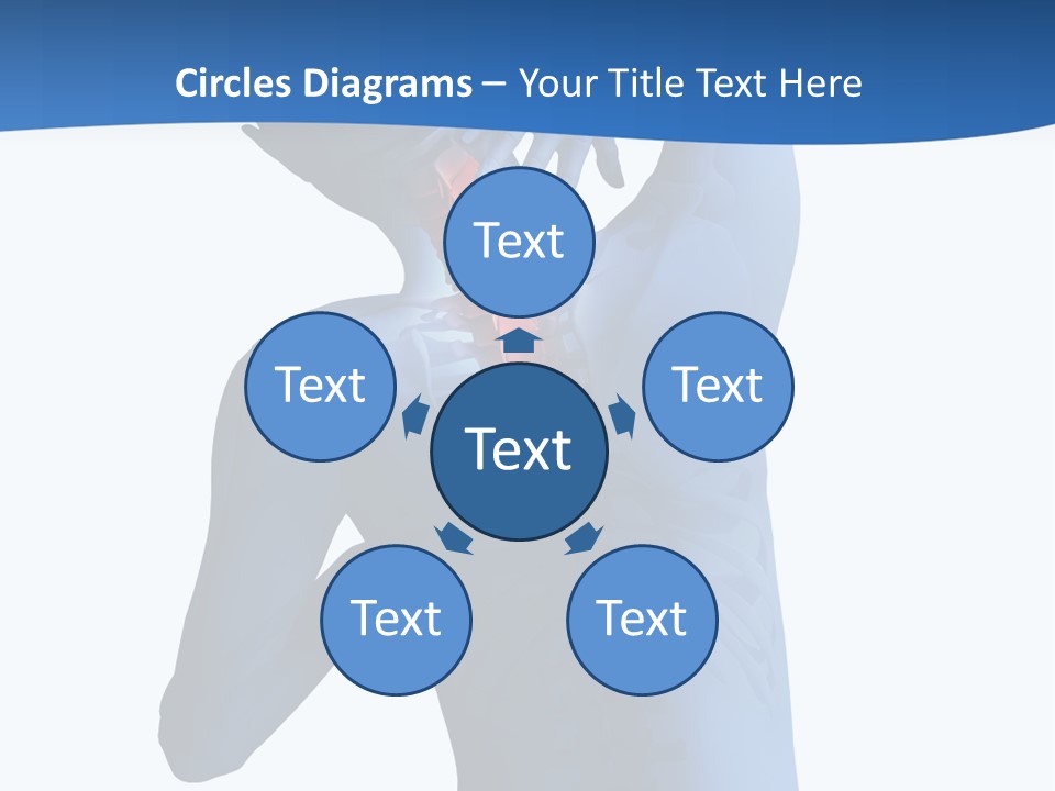 Painful Anatomy Sore PowerPoint Template