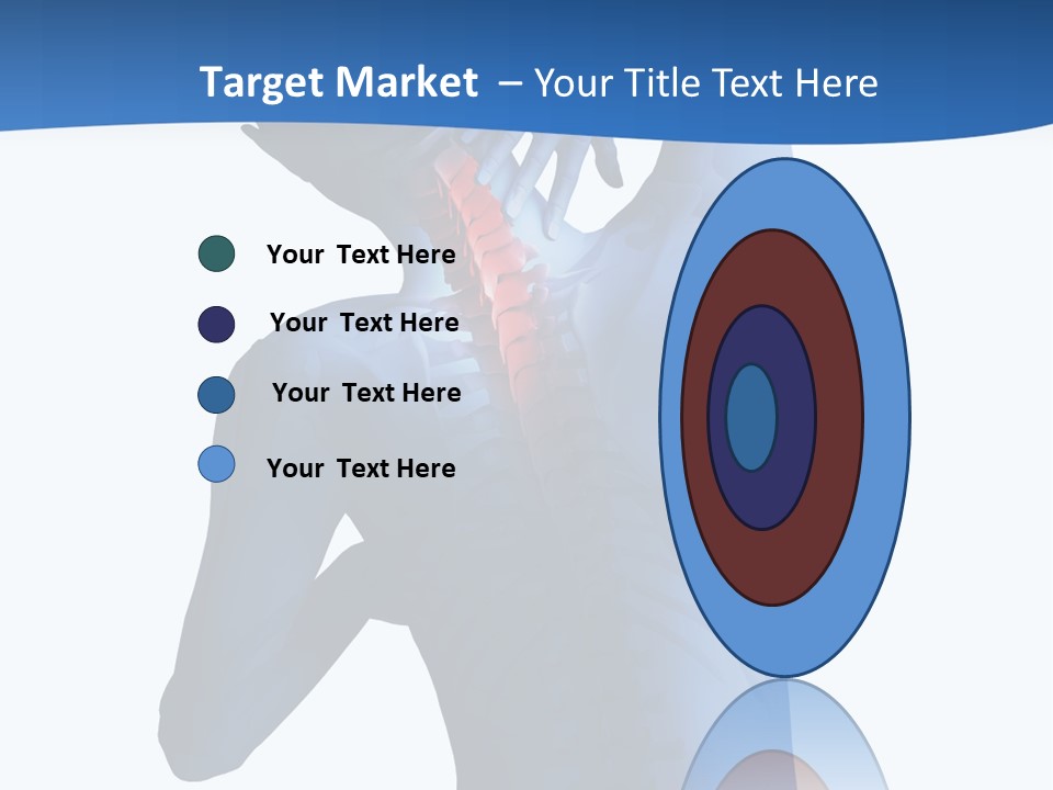 Painful Anatomy Sore PowerPoint Template