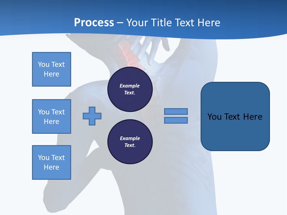 Painful Anatomy Sore PowerPoint Template