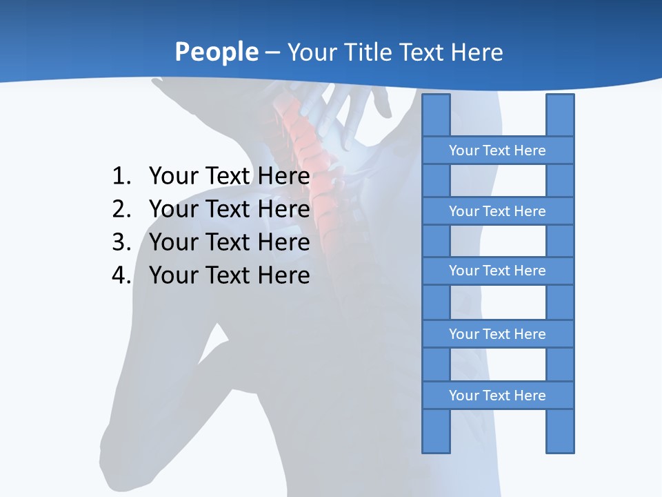 Painful Anatomy Sore PowerPoint Template